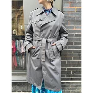 Men's Trench w/ Faux Fur Removeable